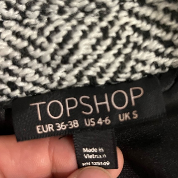 Oversized Topshop Coat - Picture 3 of 4